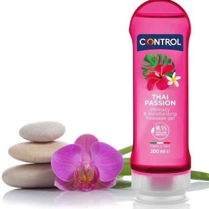 control - 2 en 1 massage pleasure thai passion 200 ml