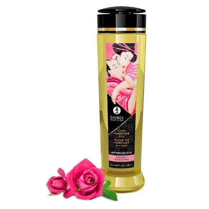 shunga - aceite de masaje erotico aphrodisia 240 ml