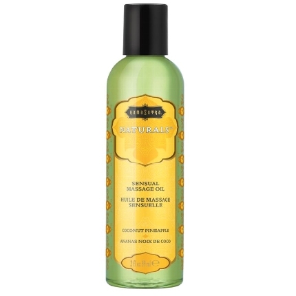 kamasutra - natural coconut and pineapple massage oil 59 ml