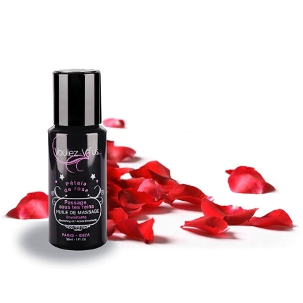 Óleo de massagem Voulez-Vous Pétalas de Rosas 30 ml