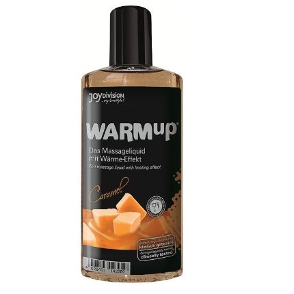 Óleo de massagem Warmup Efeito Quente Caramelo 150 ml