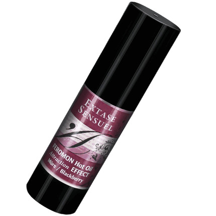 extase sensual - heating effect massage oil with blackberry pheromones 30 ml