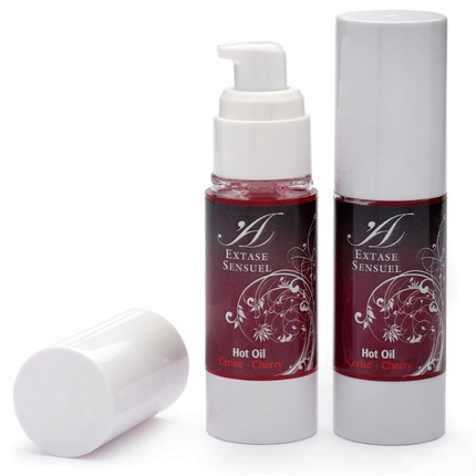 extase sensual - cherry heat stimulating oil 30 ml