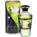 shunga - aceite masaje efecto calor sabor sorbete de medianoche 100 ml