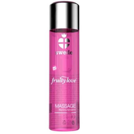 swede - fruity love warming effect massage oil pink grapefruit with mango 60 ml