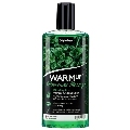 joydivision - warmup gel masaje efecto calor menta 150 ml