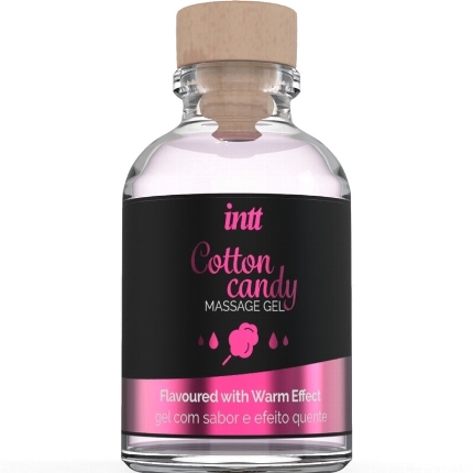 intt massage oral sex - massage gel with cotton candy flavor and heating effect