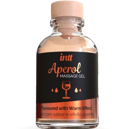 Gel de Massagem Intt Efeito Quente Aperol 30 ml