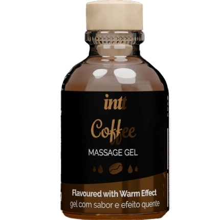 Gel de Massagem Intt Efeito Quente Café 30 ml