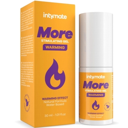 intimateline intymate - more gel masaje efecto calor base agua para ella 30 ml