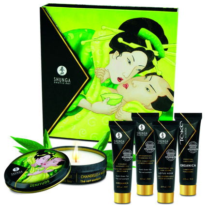 Kit de Massagem Shunga Chá Verde