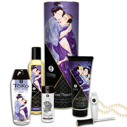 shunga - kit colecciÓn placeres carnales