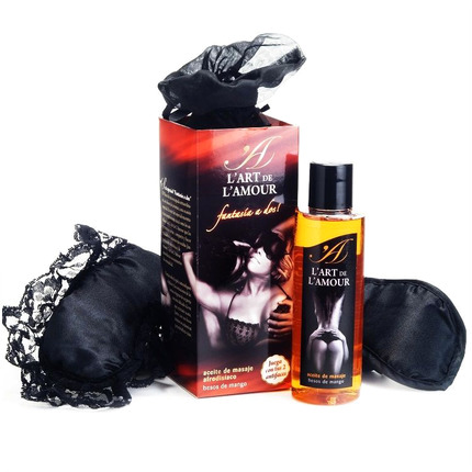 Kit de Massagem Extase Sensual Fantasia a Dois