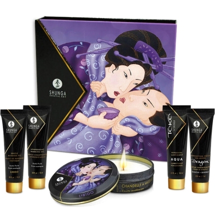 Kit Erótico Shunga Geisha Frutas Exóticas