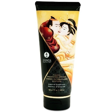 shunga - crema masaje almendra dulce 200 ml