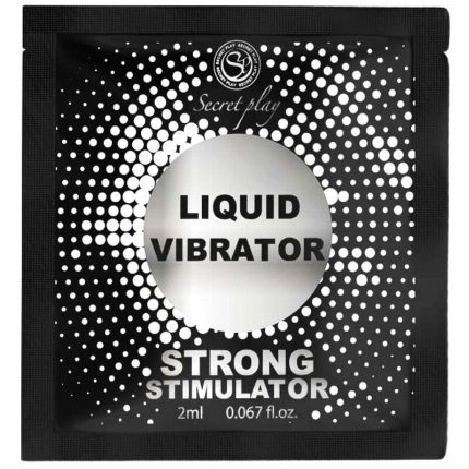 secretplay - single dose vibrator liquid strong 2 ml