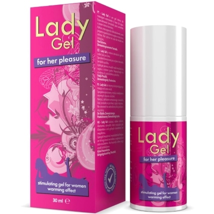 intimateline - lady gel for ger pleasure gel estimulante efecto calor ella 30 ml