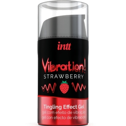 intt - potente estimulante Íntimo gel vibrador liquido fresa 15 ml