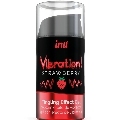 intt - powerful intimate stimulant liquid vibrating gel strawberry 15 ml