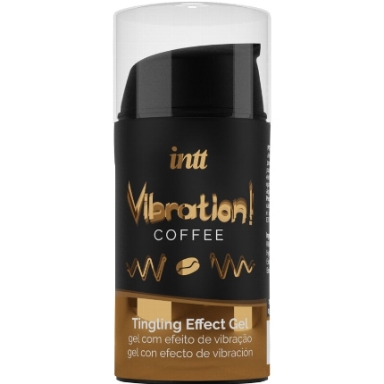 Gel Estimulante Feminino Intt Vibrador Líquido Café 15 ml