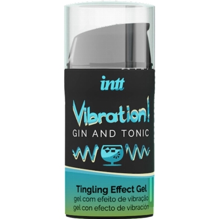 intt - potente estimulante Íntimo gel vibrador liquido gin tonic 15ml