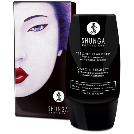 Creme Estimulante Feminino Shunga Jardim Secreto