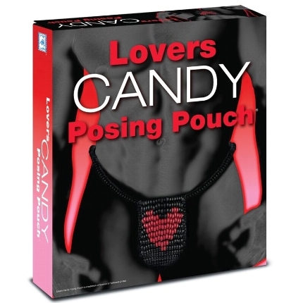 Tanga Comestível Candy Lovers Love para Ele