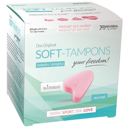 3x Tampão Soft Tampons Normal