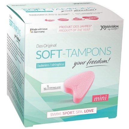 3x Tampão Soft Tampons Mini