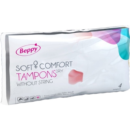 4x Tampão Soft Tampons Beppy Soft Comfort Dry