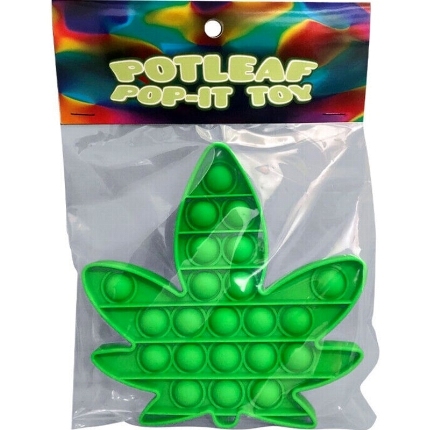 kheper games - potleaf pop-it toy marijuana