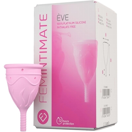 Copo Menstrual Femintimate Eve Tamanho S Rosa