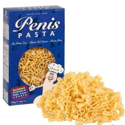 spencer fleetwood - pasta con forma de pene 200 gr