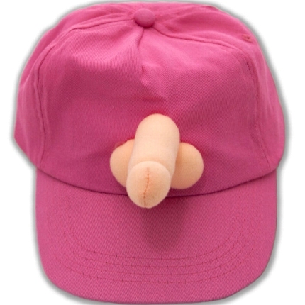 diablo picante - gorra con pene rosa