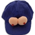 diablo picante - gorra con tetas azul