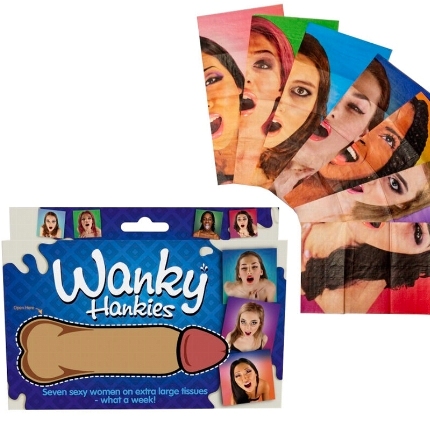 spencer fleetwood - wanky hankies 7 paÑuelos extra grandes mujeres