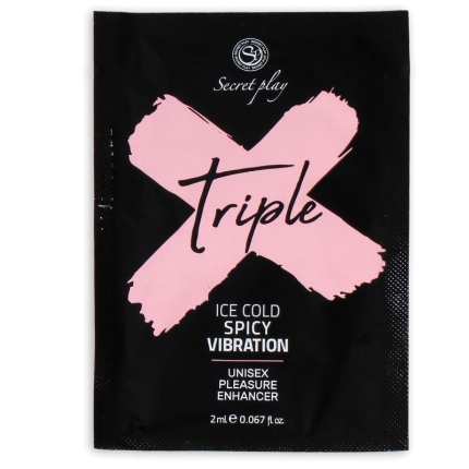 Estimulante Feminino Secretplay Intensificador de Prazer Triple X 10 ml