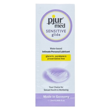 Lubrificante Água Pjur Med Sensitive Glide 2 ml