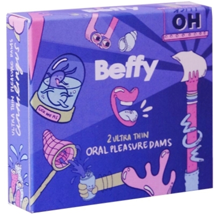 2x Preservativos Beffy Sexo Oral