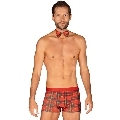 obsessive - ms merrilo boxer shorts bow tie xxl/xxxl