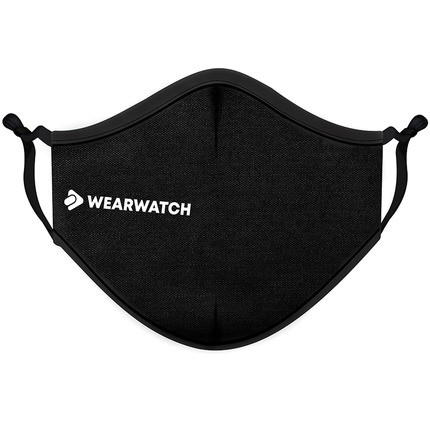 Máscara Reutilizável Wearwatch Preta