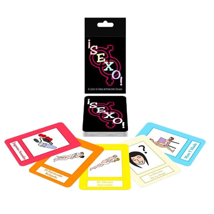 kheper games - ¡sexo! juego de cartas con posturas sexuales / es