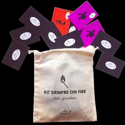 lara - kit siempre on fire juego para parejas sex emotion