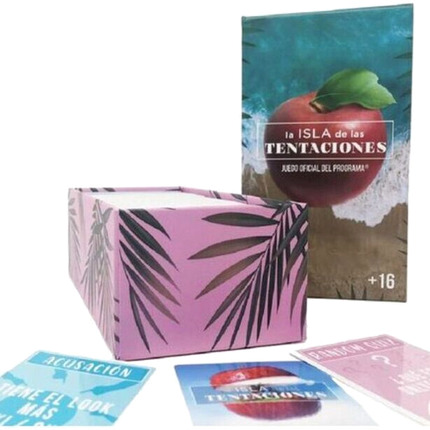 la isla de las tentaciones - official card game - es