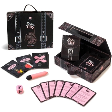 secretplay - sex in the city travel kit (es/en/de/fr/nl/pt)