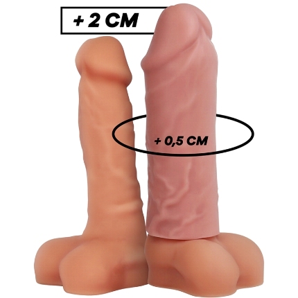 Manga para Pénis Virilxl Silicone V3 Bege