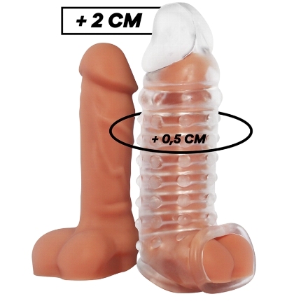 Manga para Pénis Virilxl Silicone V11 Transparente