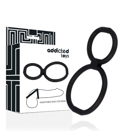 addicted toys - anillas ajustable pene