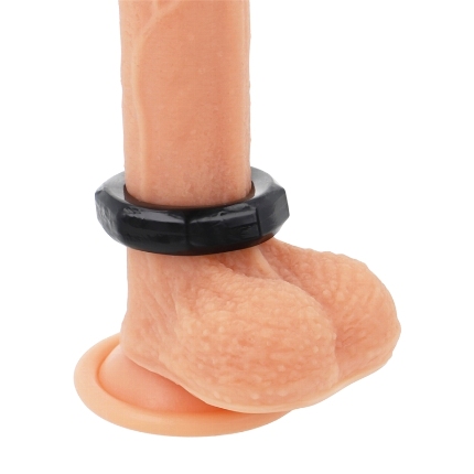 powering - super flexible and resistant penis ring 5cm pr10 black