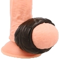 powering - super flexible y resistente anillo pene 5 cm pr11 negro